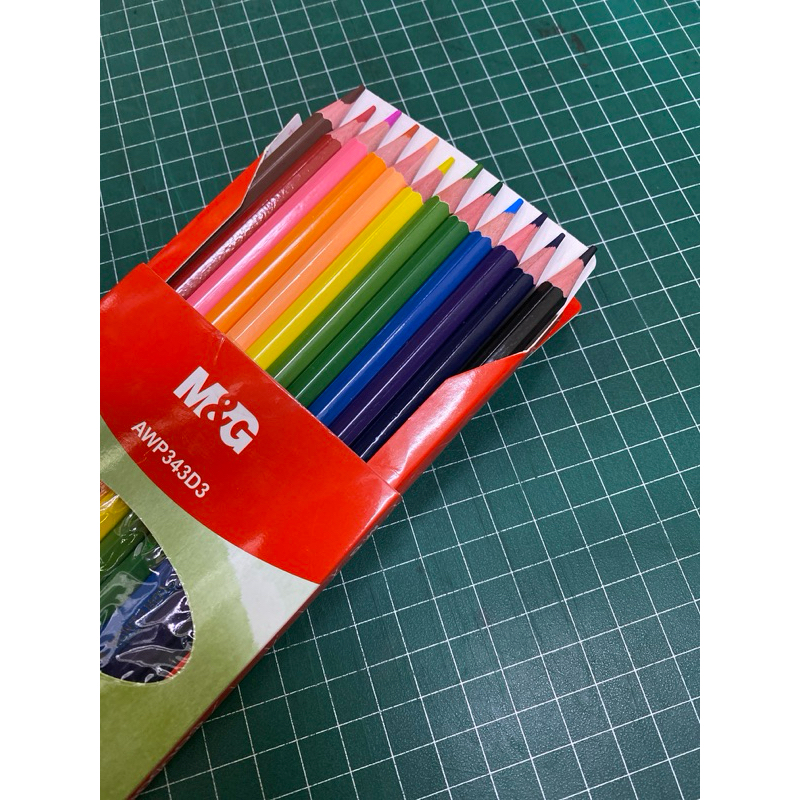 

Pensil warna M&G 12 Warna panjang AWP343D3