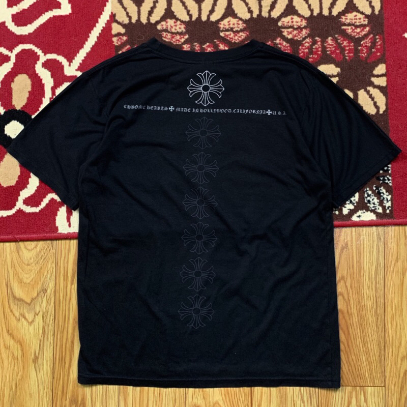 CHROME HEARTS POCKET TEE SIZE L | CHROME HEARTS TEES | KAOS CHROME HEARTS POCKET ORIGINAL MURAH PREL