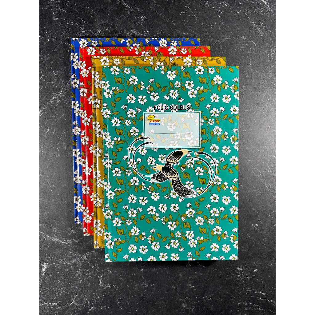 

(Pcs)Buku Hard Cover Vision Folio isi 50 lembar / Hard cover Folio 50 lembar