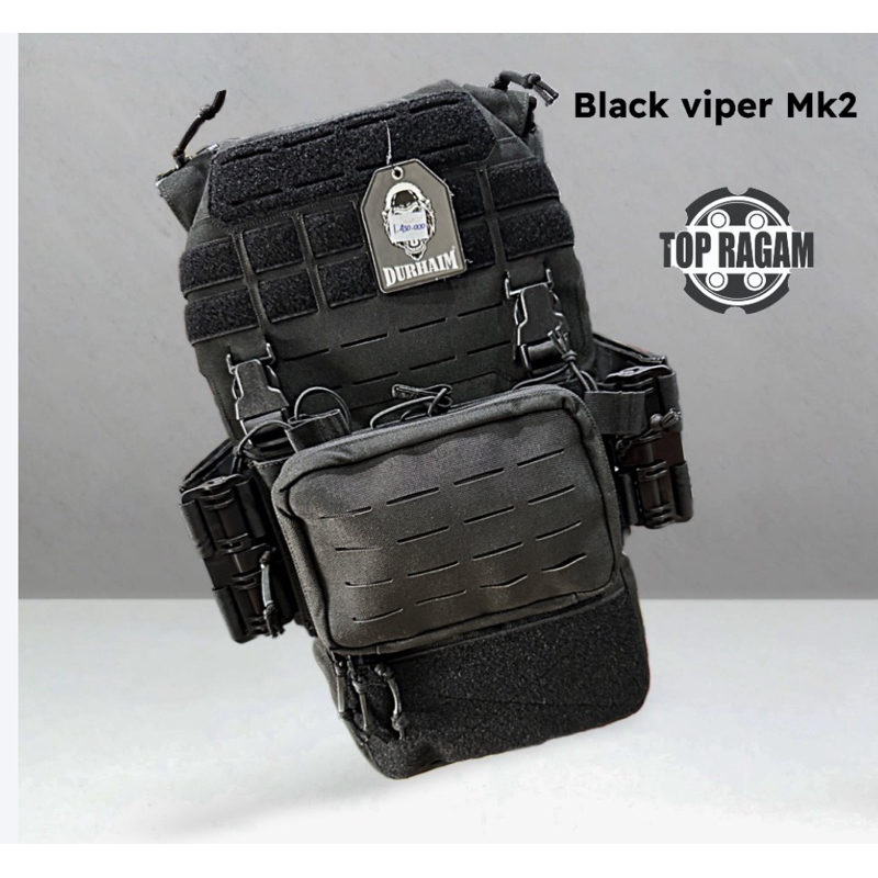 rumpi bodyvest durhaim black viper ori
