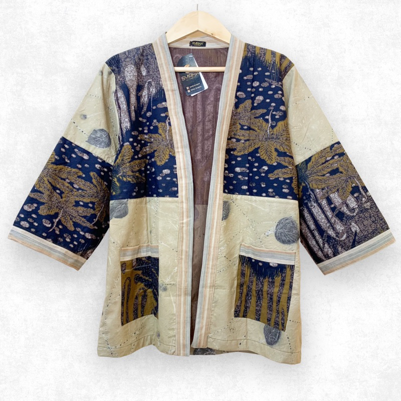 Sekala Outer Ecoprint Batik Outer Pria