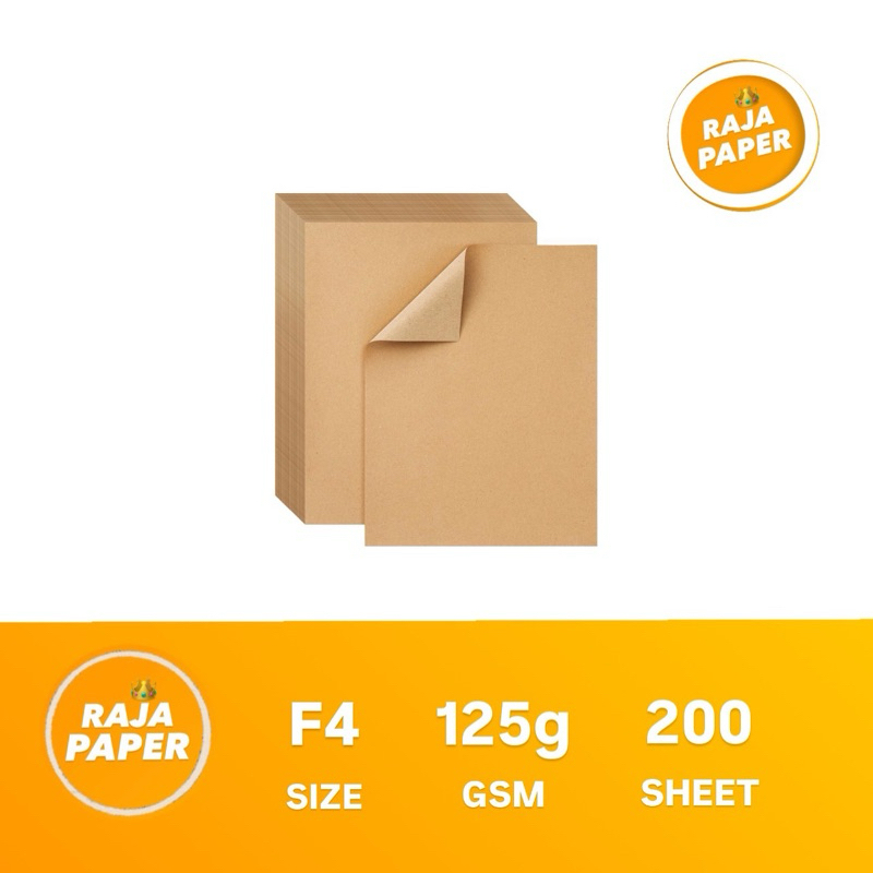 

Kertas Samson 125 Gsm F4 200 Lembar . ( 215 Mm x 330 Mm ) / ( 21.5 Cm x 33 Cm ) , 125 Gr / 125 Gram , Kertas Kraft Liner , Kertas Bungkus , Kertas Packing , Brown Kraft , Kertas Coklat , Brown Paper , Kraft Paper , Pembungkus Kertas , Kertas Packaging .