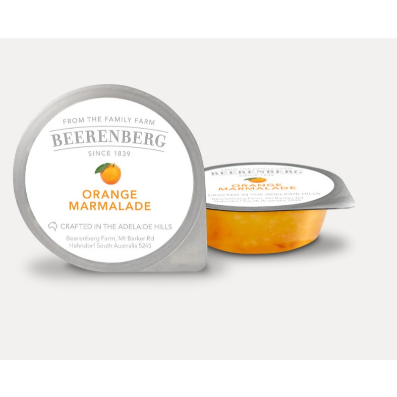 

Orange Jam Portion Beerenberg / Selai Jeruk Portion Beerenberg - 14 Gram