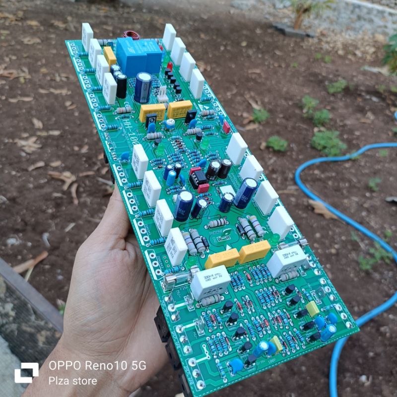 Kit driver Class H type HH10000 3U 30cm tenaga Badak by bandar power pcb double layer driver Class H