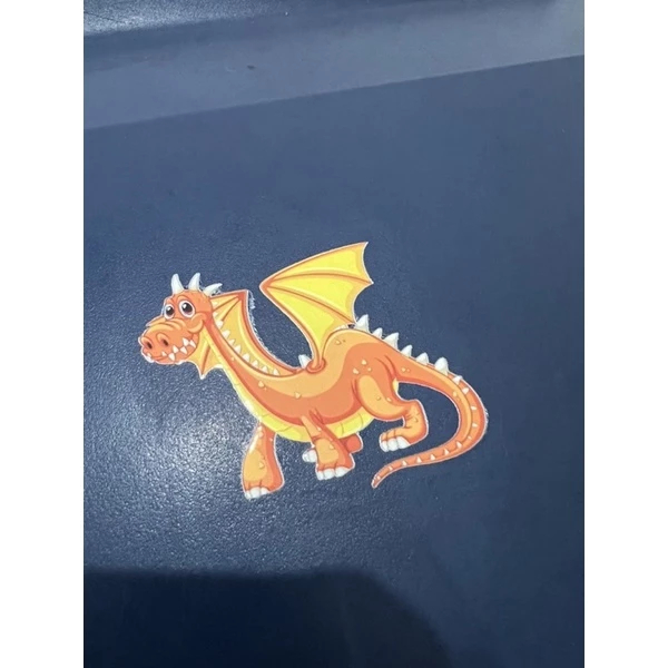 

Sticker UV DTF A4 Timbul Praktis Cetak