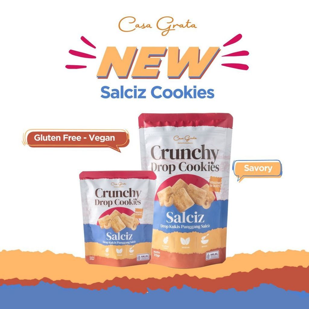 

Casa Grata - Salciz Kukis ( Gluten Free Vegan Kastengel Crunchy Drop Cookies )