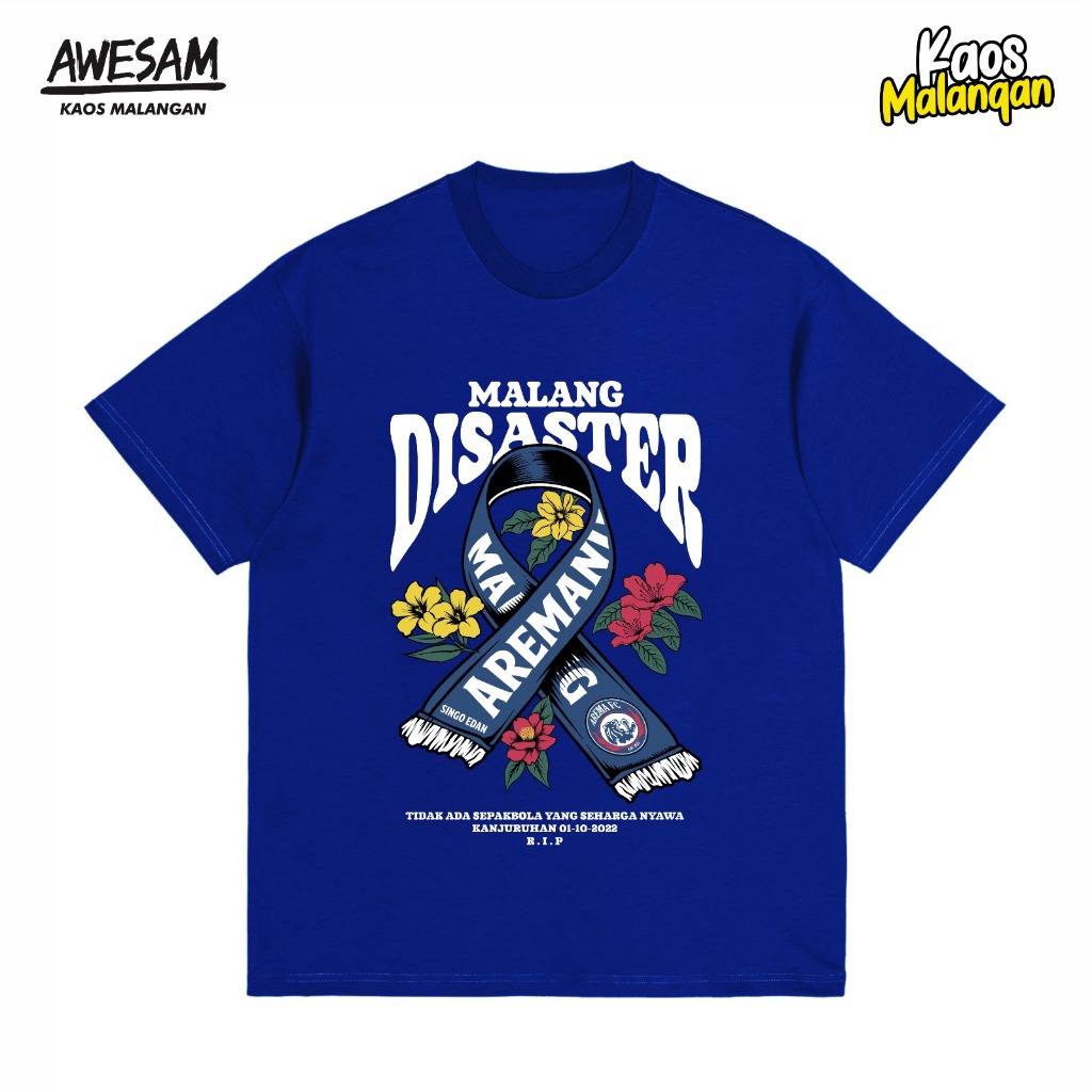 [ TERBARU ] KAOS AREMA 049 - AREMA MALANG DISASTER SYAL