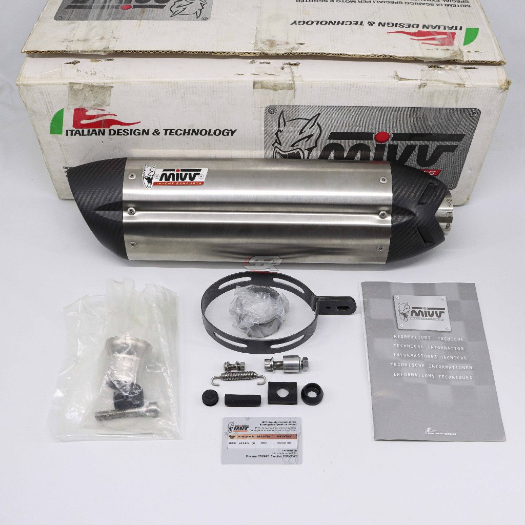 KNALPOT MIVV SLIP ON KAWASAKI Z800 2013-