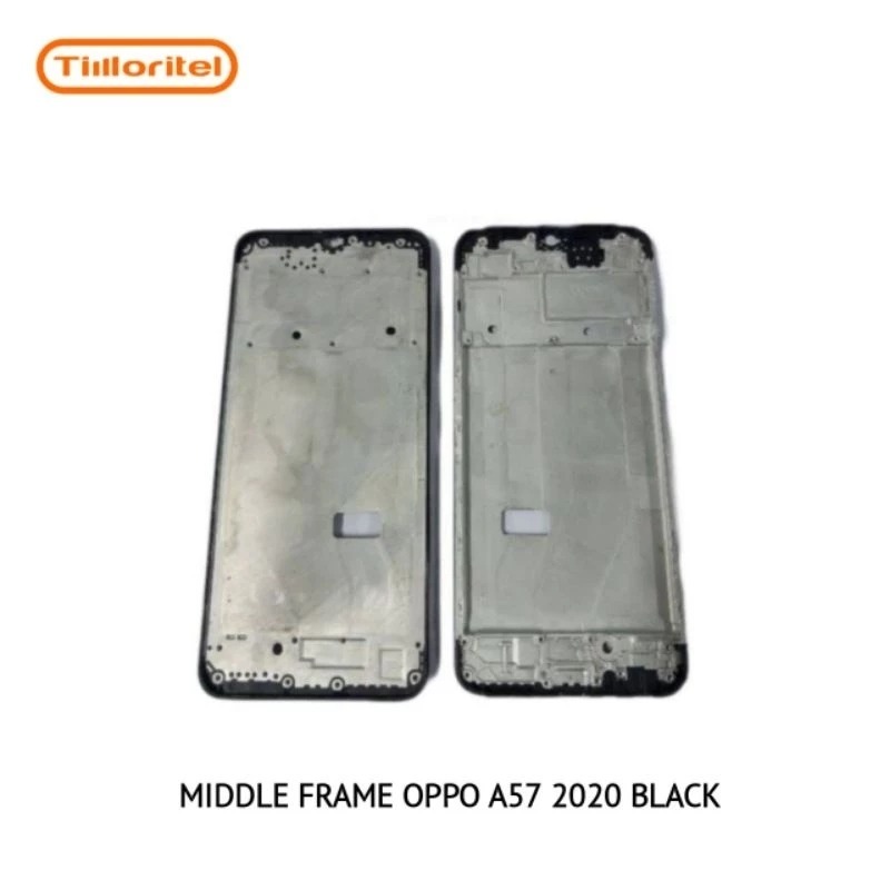 MIDDLE FRAME / TULANG TENGAH OPPO A57 NEW/A57 2020 BLACK