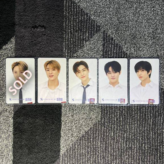 Photocard Somethinc X NCT DREAM 4 PC SET TAKE ALL