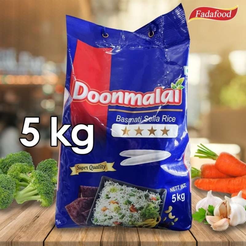 

pekanbaru / Doonmalai Beras Basmati Sella / sellaa 5kg / 5000gr / bahan pokok nasi / makanan