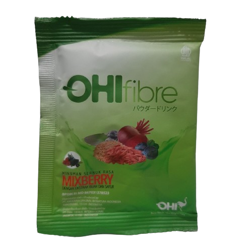 

OHIFIBRE MINUMAN SERBUK RASA MIXBERRY 15 GRAM SACHET