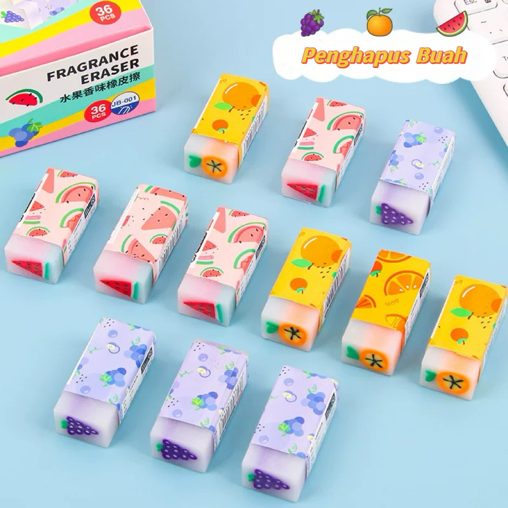 

1 Pcs Eraser Kartun Penghapus Pensil Lucu Eraser Aesthetic Kartun Alat Tulis Sekolah 1 PC Best Seller