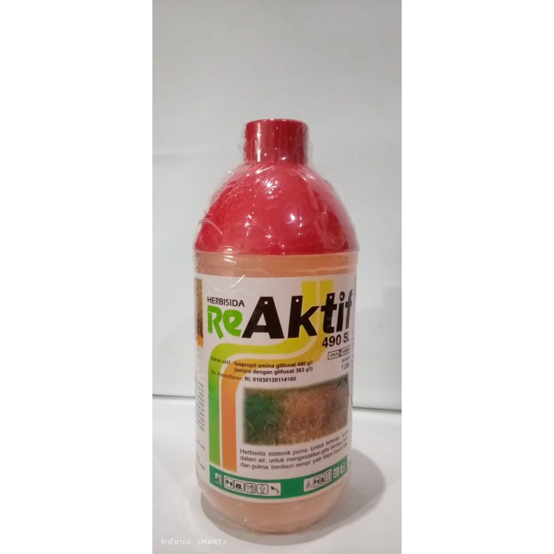 Herbisida Reaktif Reaktive Reaktiv 490 SL - 1 Liter Pembasmi Hama Rumput Daun Lebar Daun Sempit
