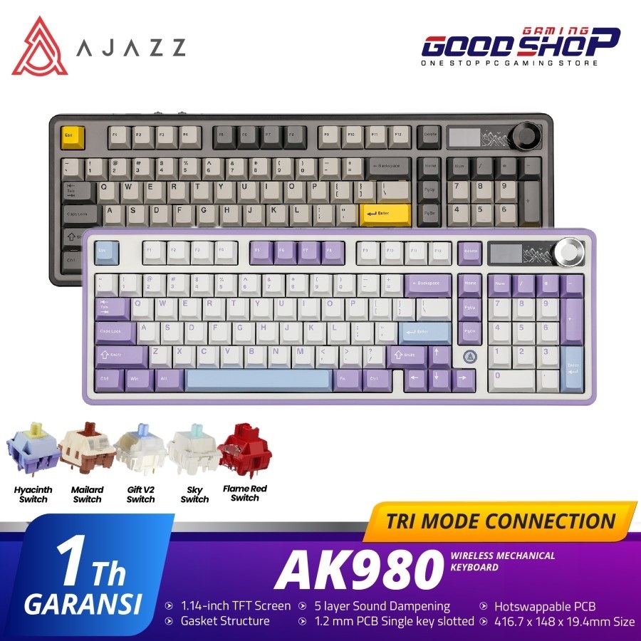 AJAZZ AK980 Mechanical Keyboard