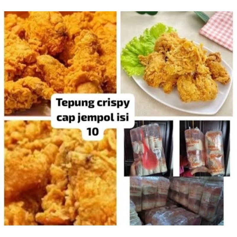 

Tepung jempol isi 10pcs free centong