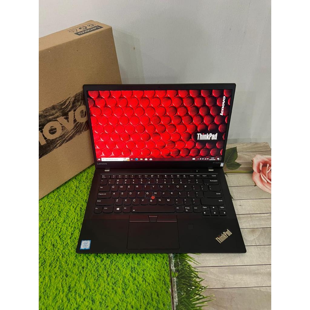 LENOVO THINKPAD X1 CARBON Core i7-7600U Ram 16GB 256 SSD Win.11-14"FHD Slim MURAH