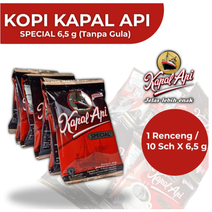 

Kapal Api Special Merah Renteng 10 Sachet