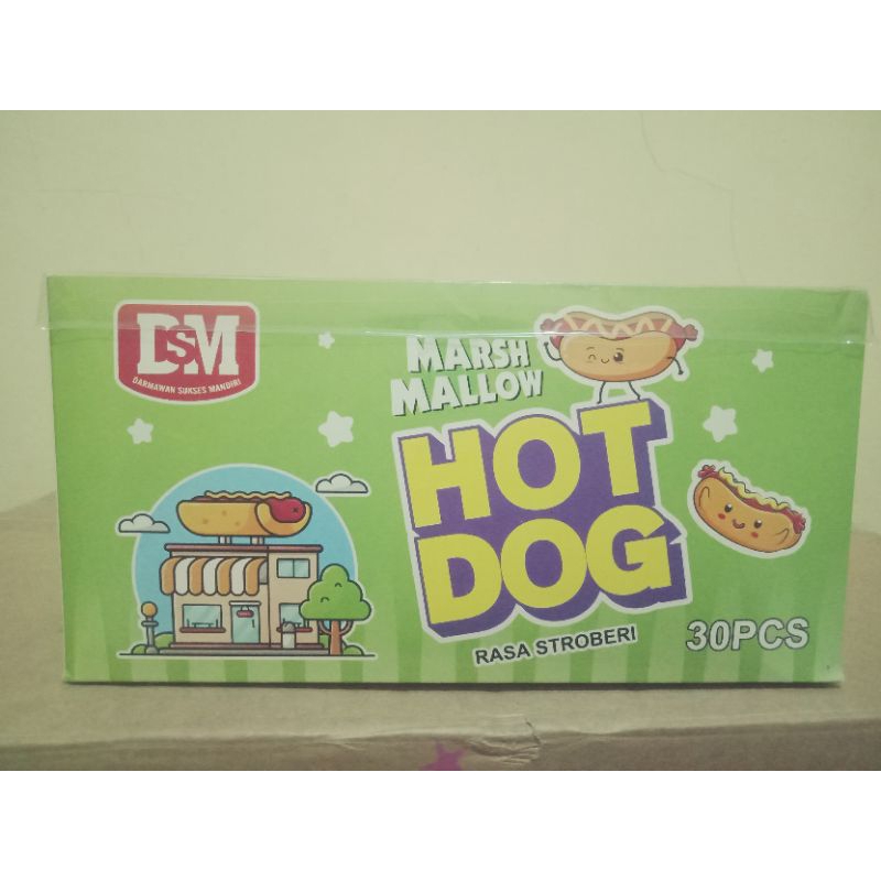 

DSM MARSHMALLOW HOT DOG BOX ISI 30 PCS