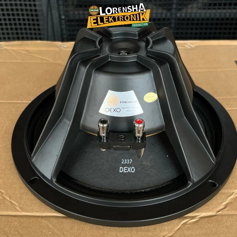Speaker 10 Inch Neo Dexo SYND10F01F Original 16 Ohm