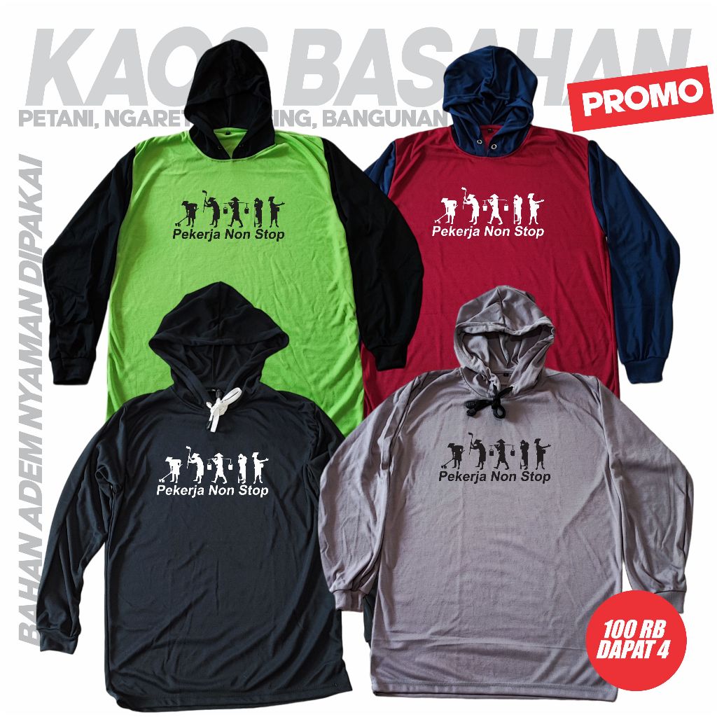 KAOS BASAHAN S5 NGARET NGARIT PETANI MANCING PEKERJA NON STOP PEJUANG RUPIAH KAOS TANI REGULER JUMBO