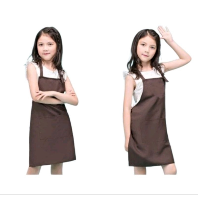 Celemek Anak / Apron Anak / Celemek Anak-Anak Murah / Apron Masak Untuk Anak