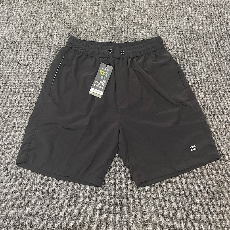 CELANA PENDEK PRIA BILLABONG HITAM BROAD SHORT PARASUT LIKE ORI