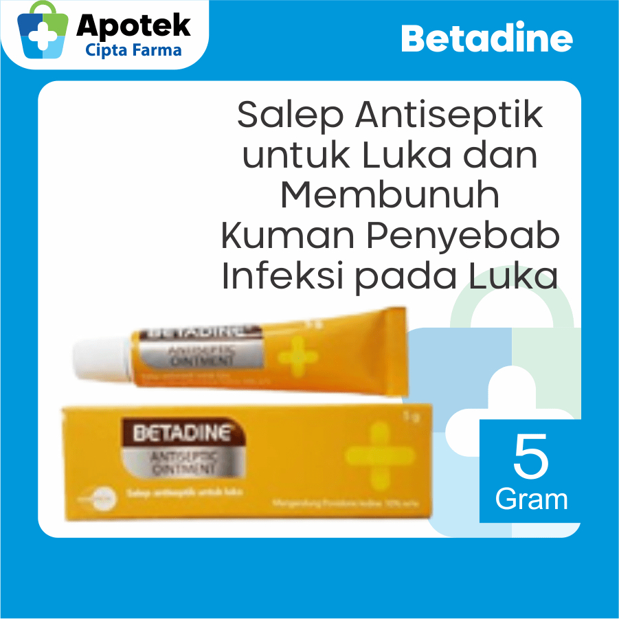 Betadin Betadine Salep Betadine Antiseptic Antiseptik Salep Betadine Iodine Obat Merah Salep Luka Ba