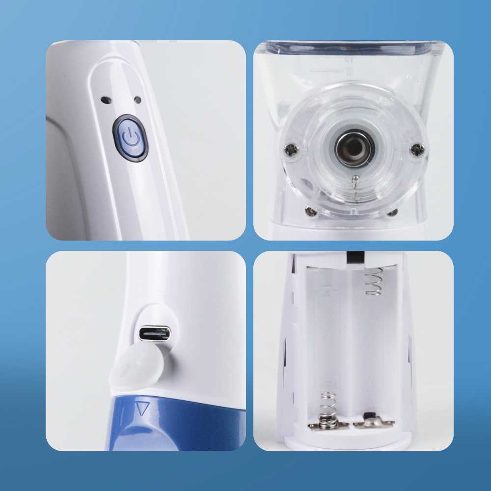 Nebulizer Portable Jsl-W302 Alat Nebulizer Anak / Alat Uap Bayi Batuk Pilek / Oksigen Pernafasan /