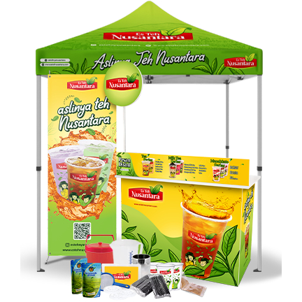 STIKER ES TEH JUMBO CUSTOME XBANNER BANNER ES TEH JUMBO