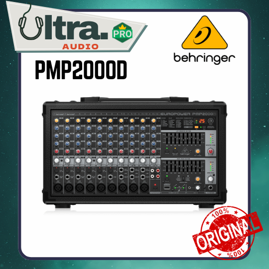 Behringer PMP2000D / PMP 2000D / PMP 2000 D Power Audio Mixer Amplifier ORIGINAL