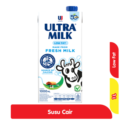 

Ultra Milk Low Fat Fresh Milk 1000 ml 1000mL