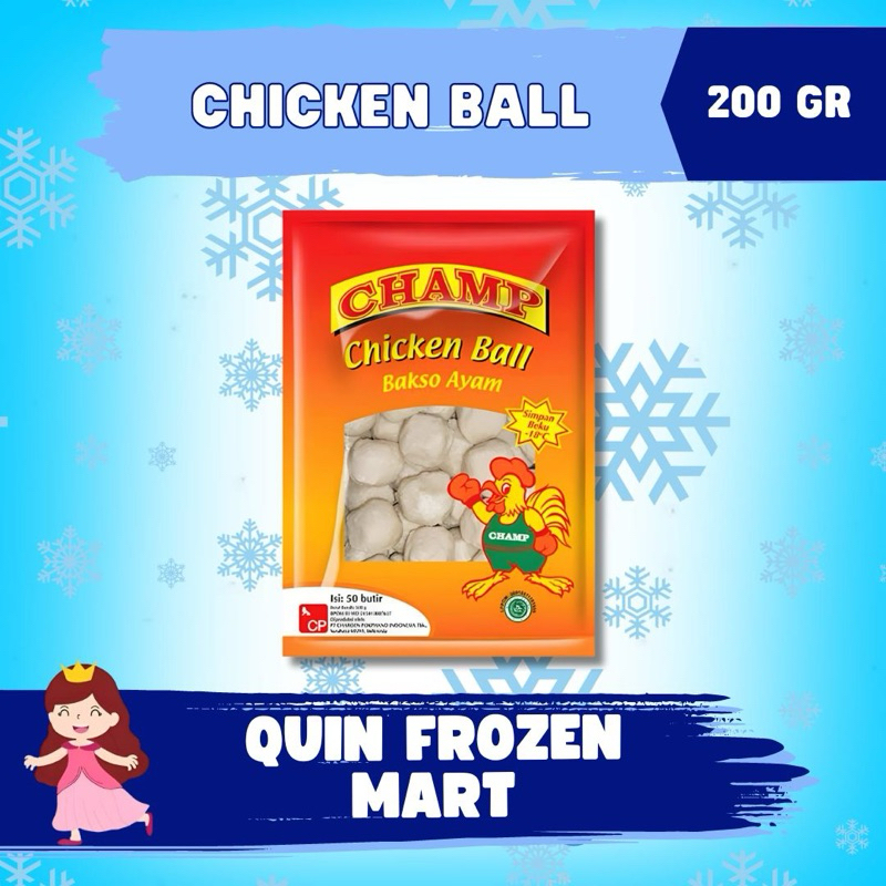 

CHAMP CHICKEN BALL 200 GR