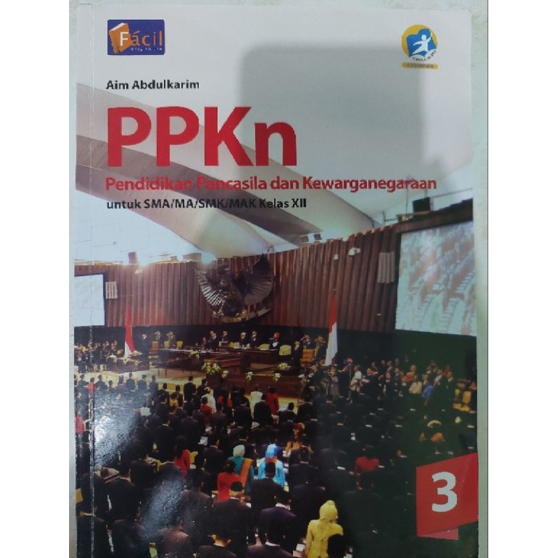 BUKU PPKN KELAS 12 K13 GRAFINDO