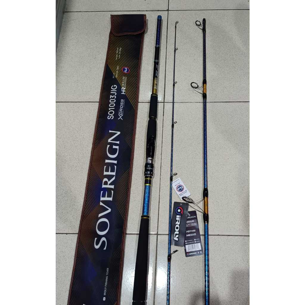 Joran Iroly Sovereign 1003 Sambung 3, Casting dan Light Popping