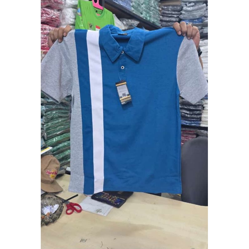 baju olahraga kerah pdk