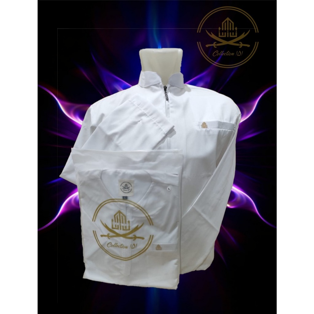 BAJU KOKO SALAF PREMIUM SAKU SAMPING KOKO HABAIB MODEL SALAF KANCING