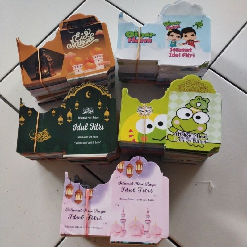 

AMPLOP LEBARAN MEDIUM GLOSSY MOTIF MUSLIM BELUM DI LEM ISI 10lembar BISA PILIH MOTIF. UANG LIPAT SEKALI.