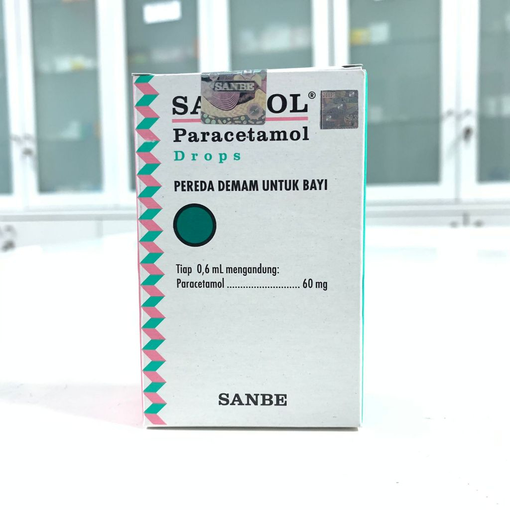 SANMOL Drops Paracetamol - Obat Demam/Panas/Nyeri Bayi