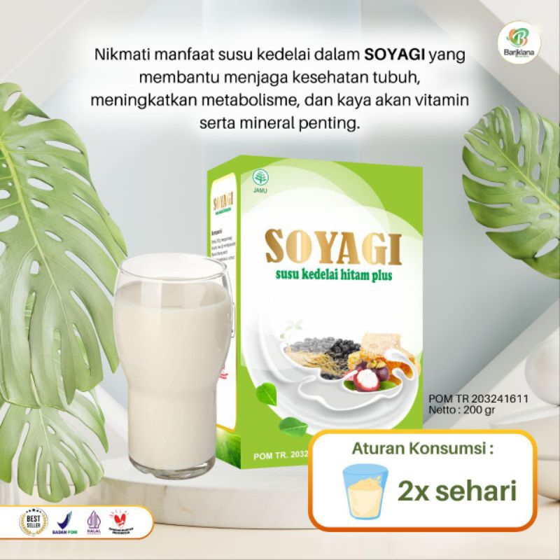 

Soyagi Susu Kedelai Hitam/Susu untuk Diet 200gr