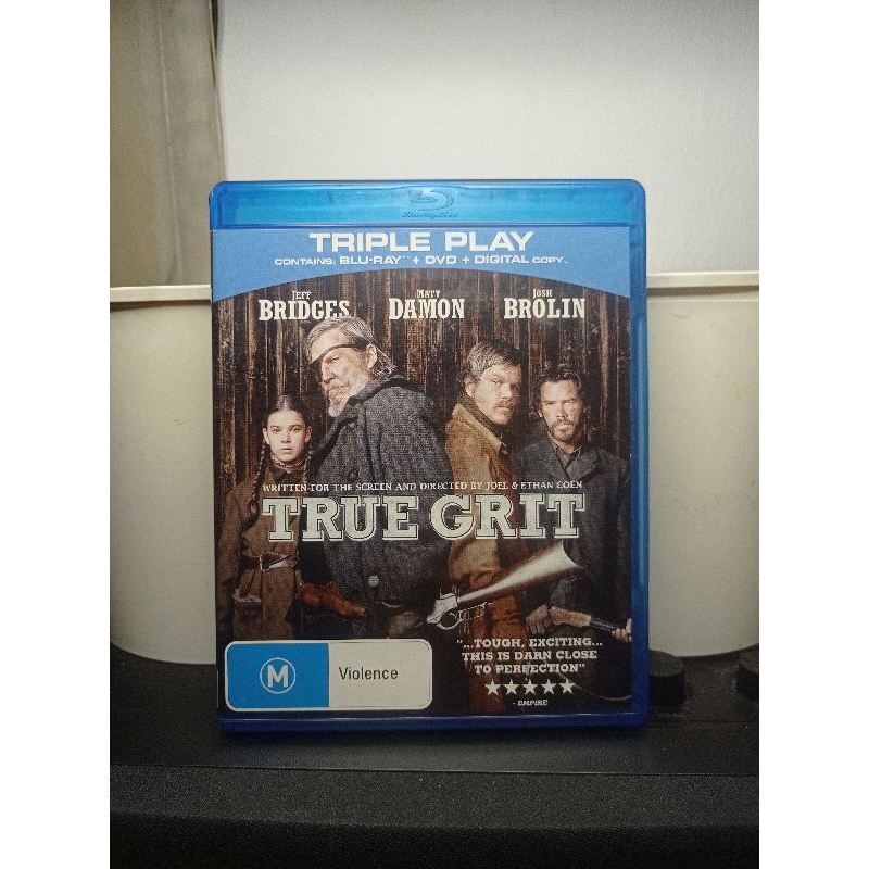bluray dan dvd original film true grit