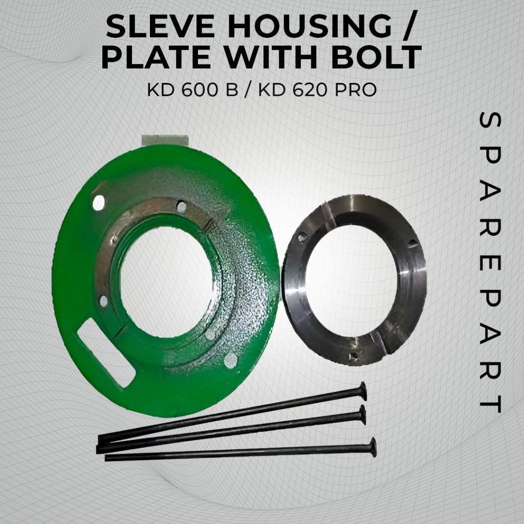 Sleve Housing / Plate With Bolt For Mahkota Kd 600 B / Kd 620 Pro