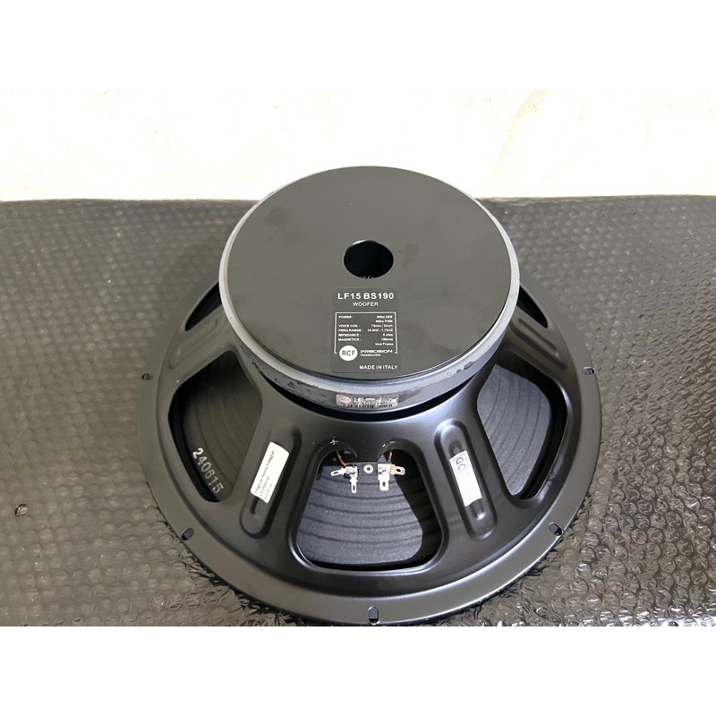 SPEAKER WOOFER RCF LF15BS190 / RCF lf15bs190 / RCF LF15BS190 15 INCH