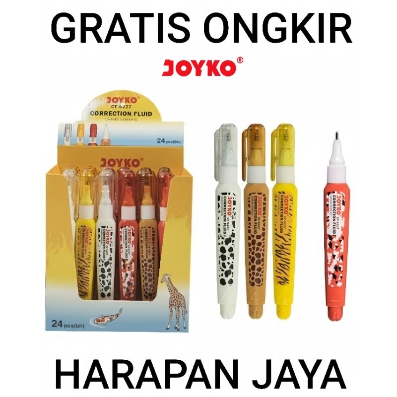 

Tipp Ex Cairan Koreksi CF-S227 Safari JOYKO