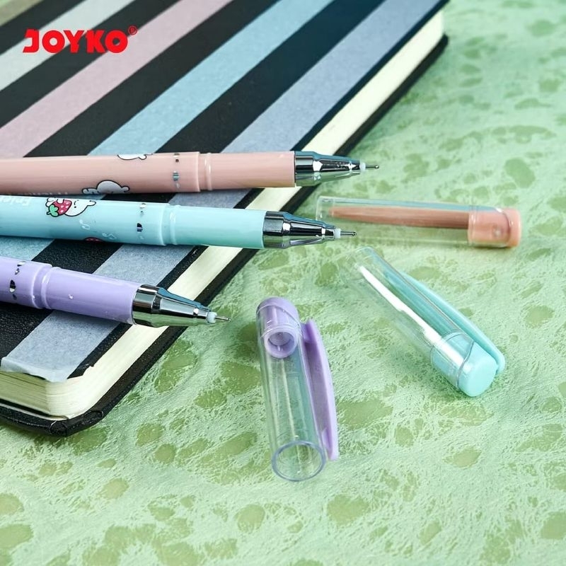 

Erasable Gel Pen Cute Cartoon Karakter/ Joyko Pulpen bisa dihapus 0.5 mm