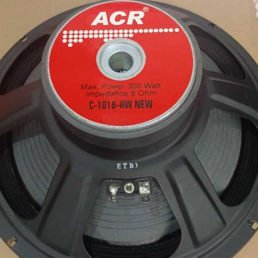 Speaker 10 inch fullrange/midelan ACR  C-1018 HW New original ACR 100%