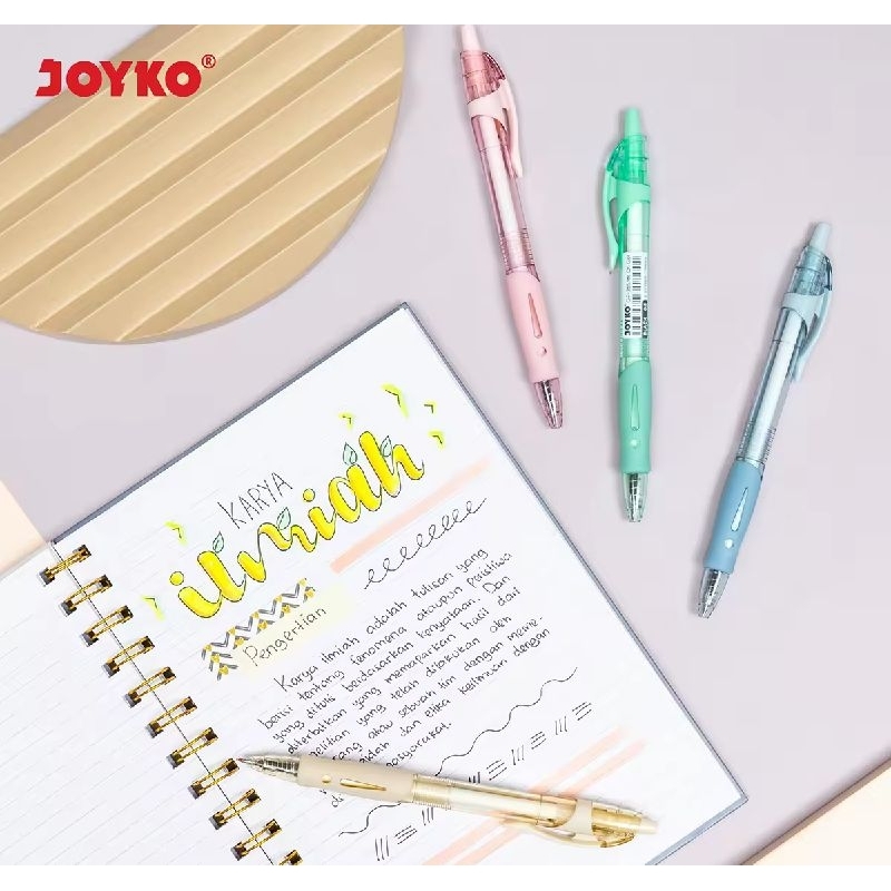 

Gel Pen Pulpen Pena Joyko GP-265AN Q4 Gel 0.5 mm