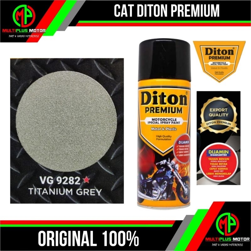 DITON PREMIUM 400ML TITANIUM GREY VG 9282 Cat Pilox Pilok DITON PREMIUM
