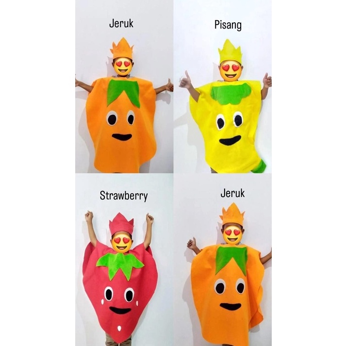 Kostum Karnaval Anak  Kostum Anak Karakter Buah Kostum Cosplay