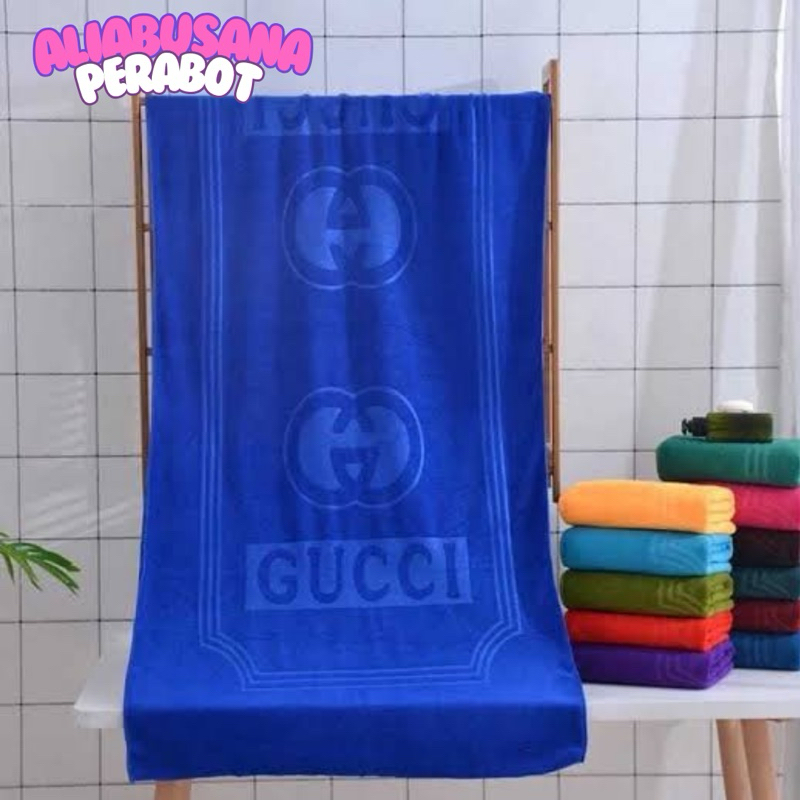 HANDUK POLOS GUCCI JUMBO / HANDUK GUCI TEBAL PREMIUM BABYTERRYBAY